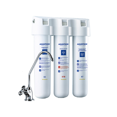50% off!  Aquaphor Crystal Eco 3 Stage Water Filter and Faucet